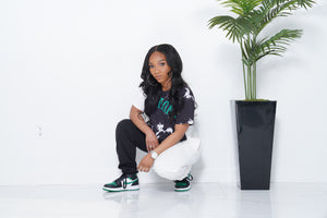 Boss Lady Joggers -- Black & White